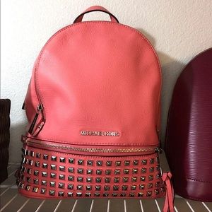 Michael Kors leather backpack